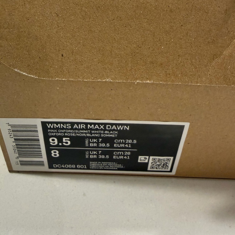 Nike Air Max Dawn pink oxford sneakers Size 9.5 - Picture 10 of 15